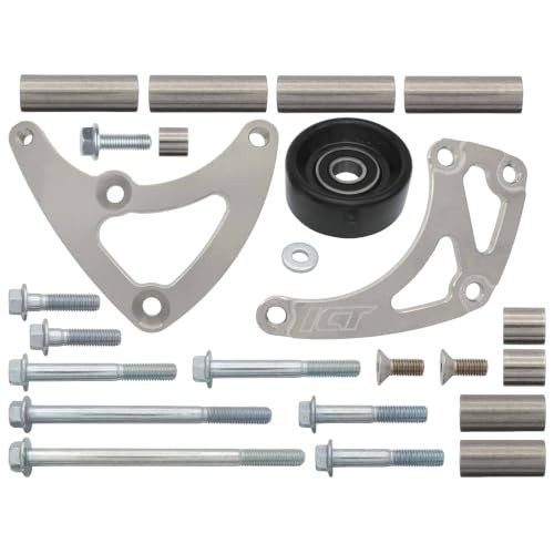 LS Truck Alternator Relocation Bracket Passenger Side High Mount Compatible