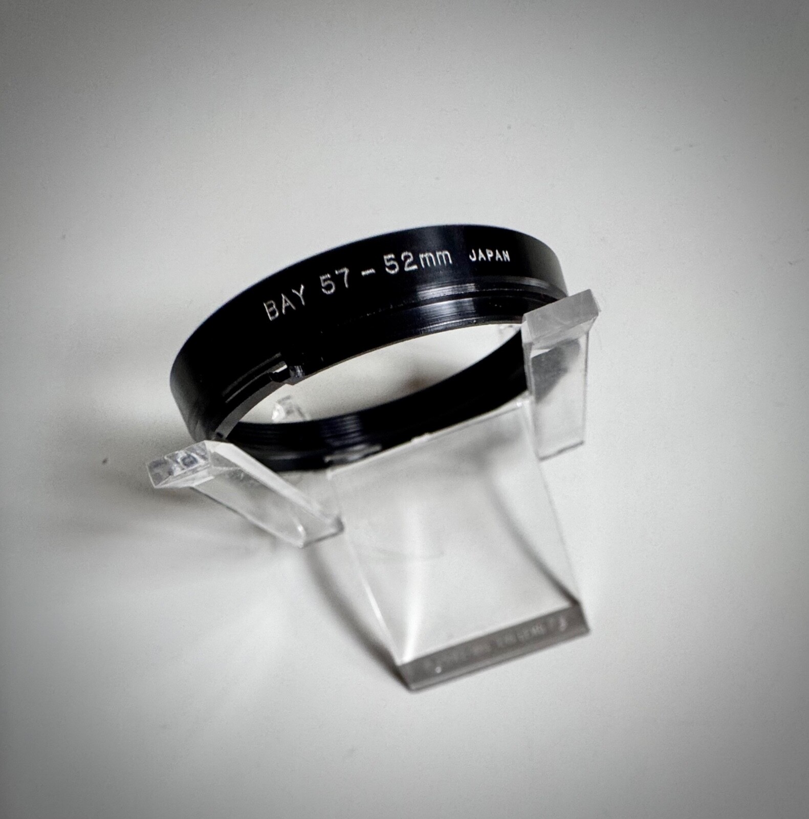 BAY 57 to 52mm Step-Down  Ring Adapter Metal Black JAPAN