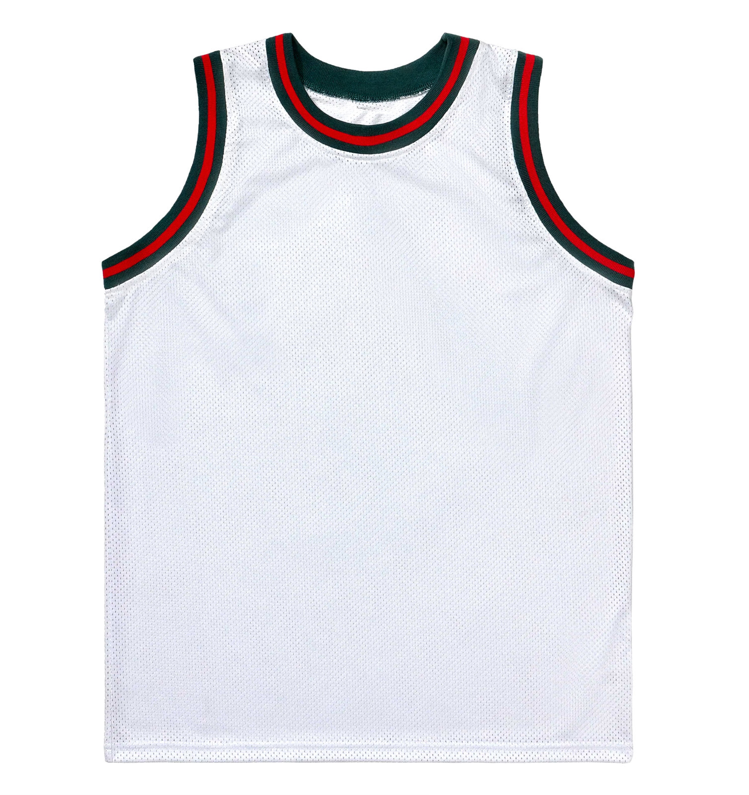 LUCKY BASTARDS ATHLETIC MESH TANK TOP SPORTSWEAR WHITE COLOR SMALL TO 2XL
