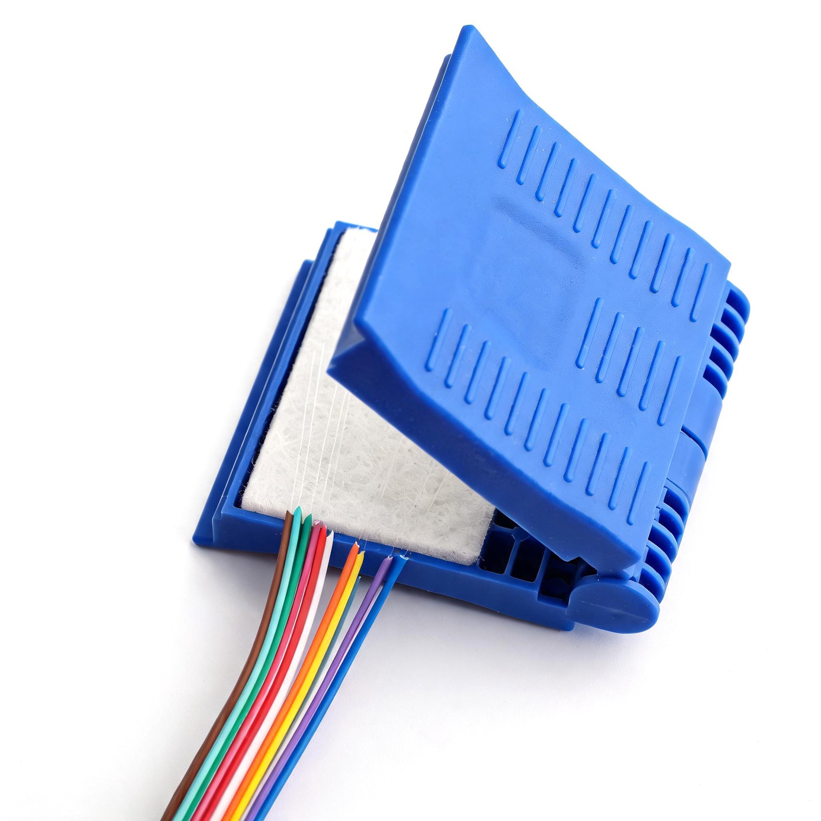 Fiber Optic Wiping Clip+10Pcs Cleaning Cotton, Fiber Cable Cleaning Tool