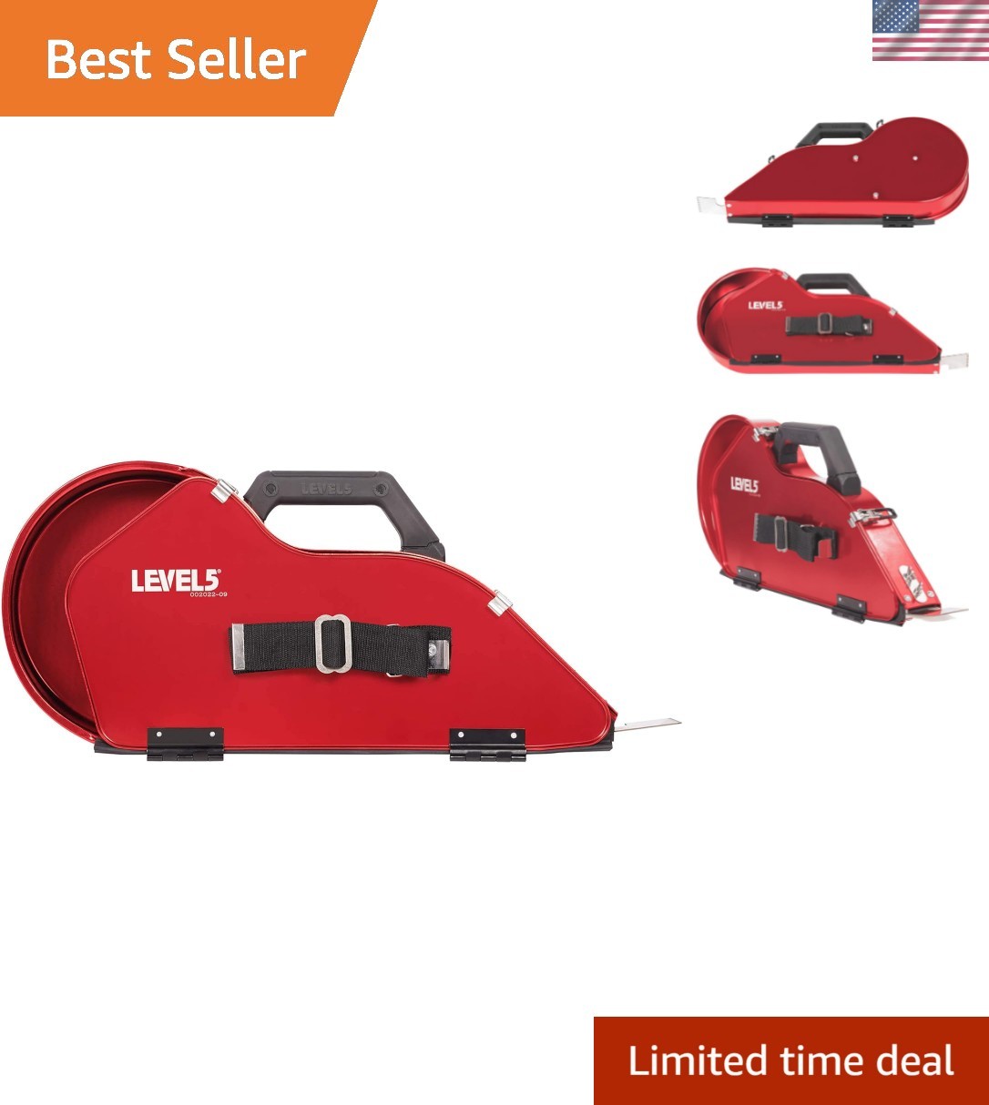 Semi-Automatic Drywall Banjo Taping Tool - Lightweight & Ergonomic Design