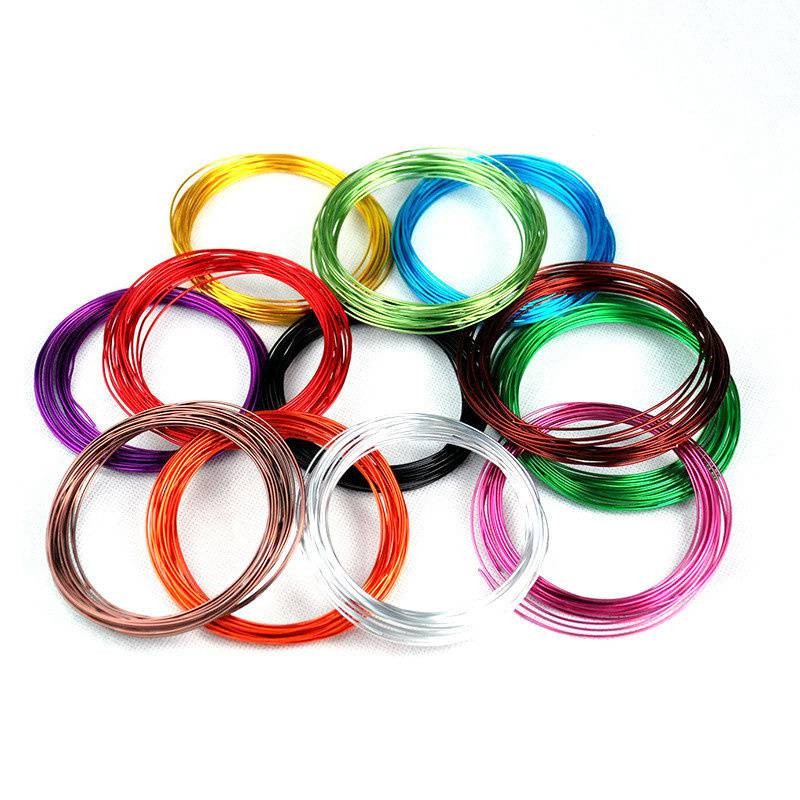 Craft Aluminum 1.0mm5 M 2PC Color Bicycle Wire DIY Color Aluminum Aluminum