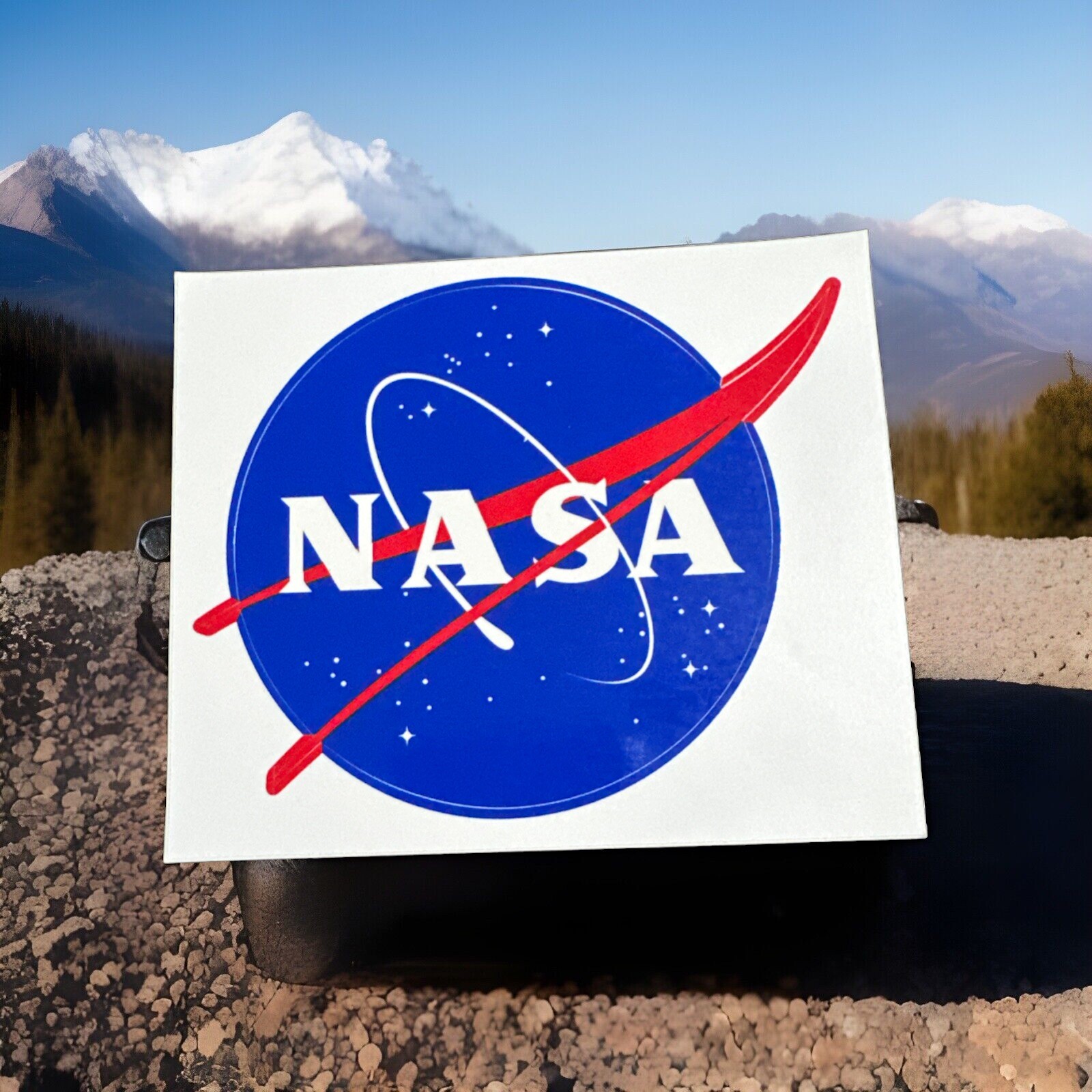 NASA 4” Sticker New Old Stock