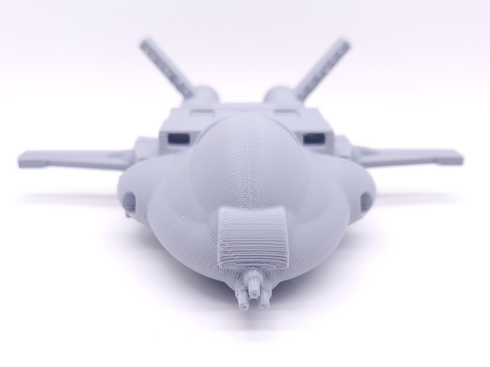VF-8 Logan - 1", 3", 6" or 12" Model - Custom Kit Robotech Space Ship Veritech