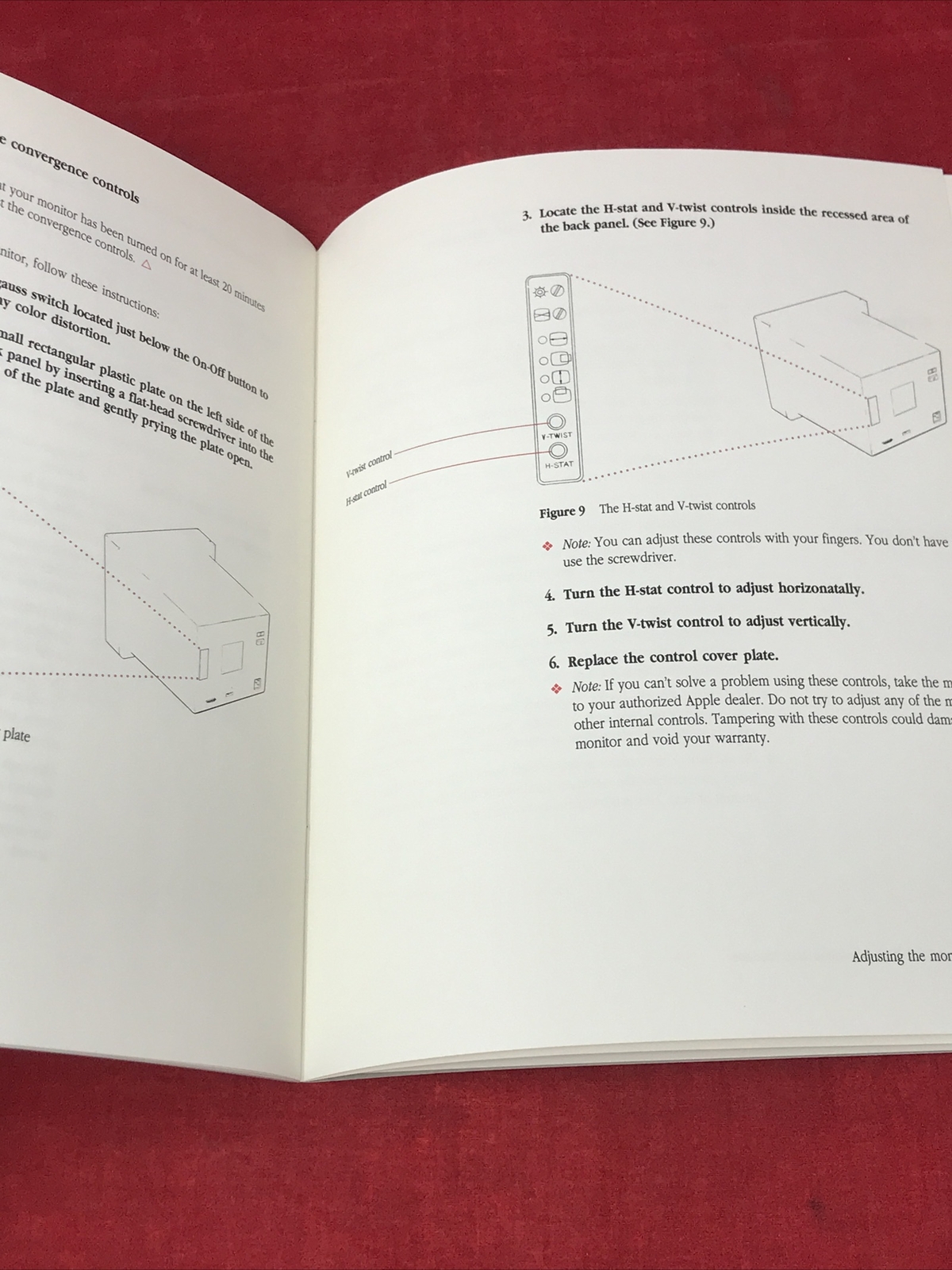 1989 Apple Macintosh AppleColor High Resolution RGB Monitor Owner’s Guide Manual