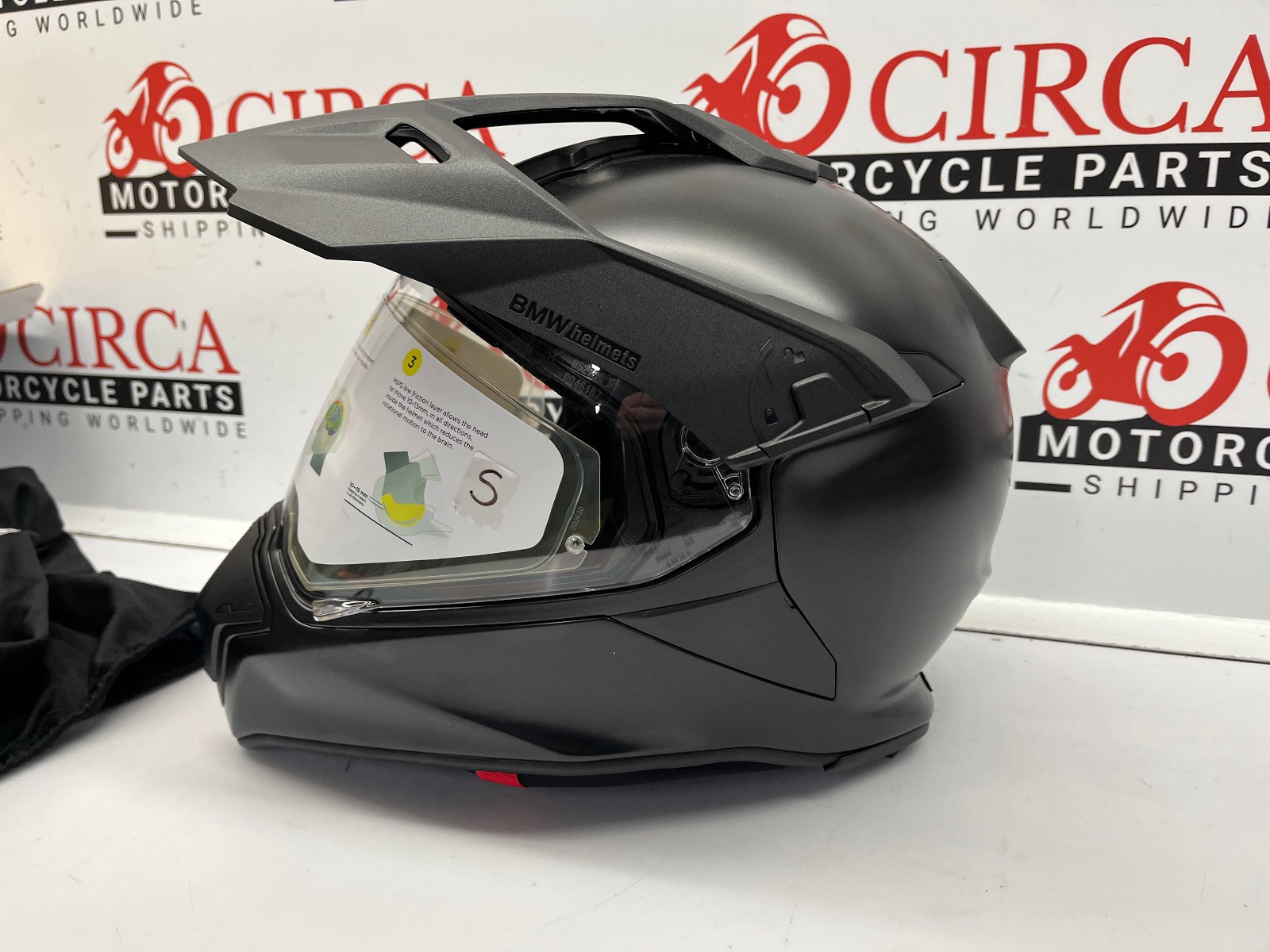 BMW GS Carbon Evo helmet - Night Black 54/55 and 56/57 only