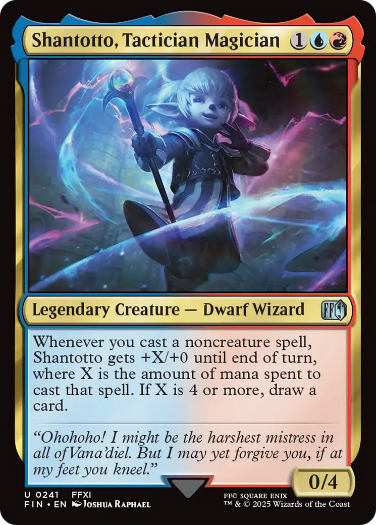 x1 Shantotto, Tactician Magician FIN Final Fantasy MTG 241 M/NM 1x