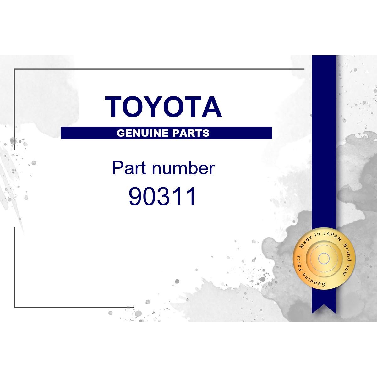 New Genuine Toyota (Part number 90311-18008 ) Power steering pump x 1 pc