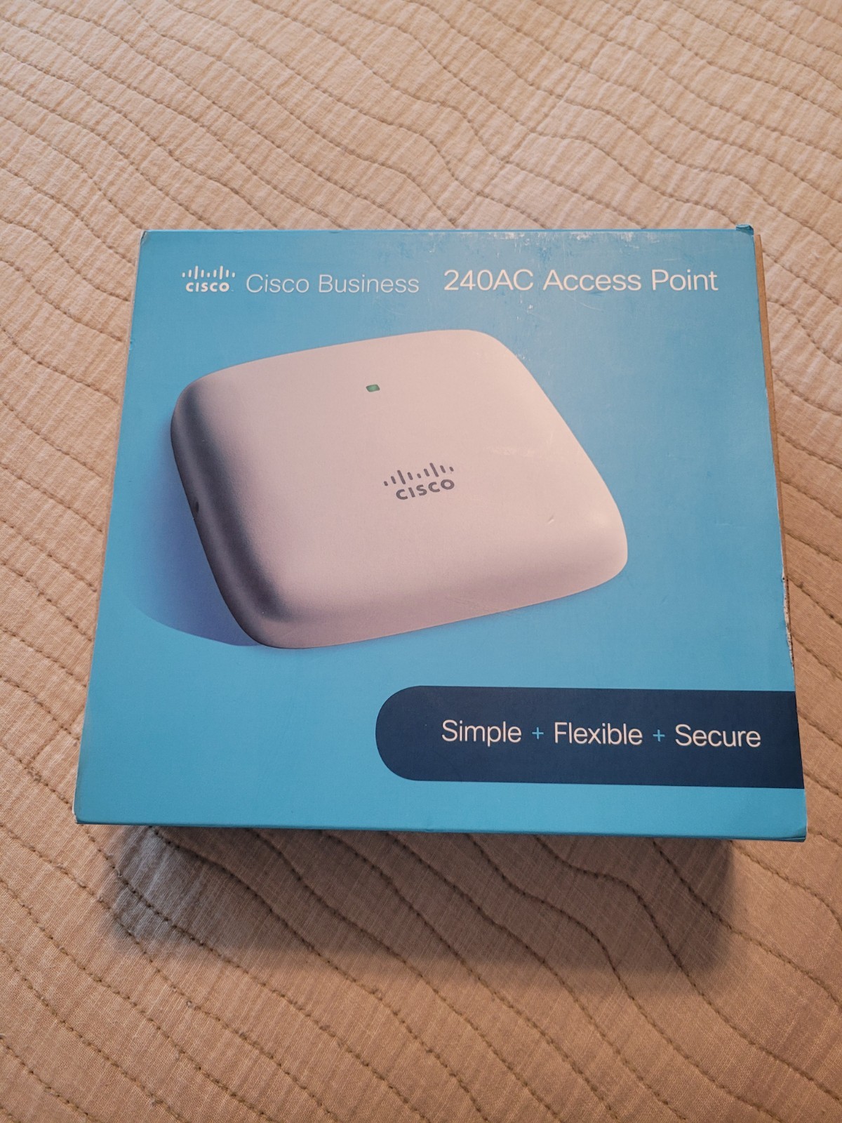 Cisco CBW240AC-B 240AC Gigabit Wireless Access Point - Open Box + PoE Injector