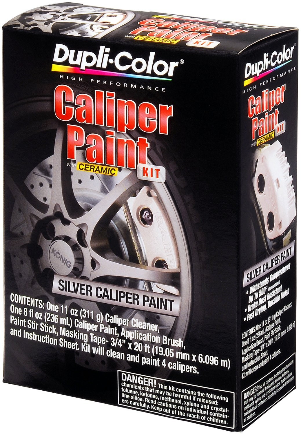 (BCP403-2 PK) Silver Brake Caliper Paint Kit - 8 oz. Aerosol, (Case of 2)