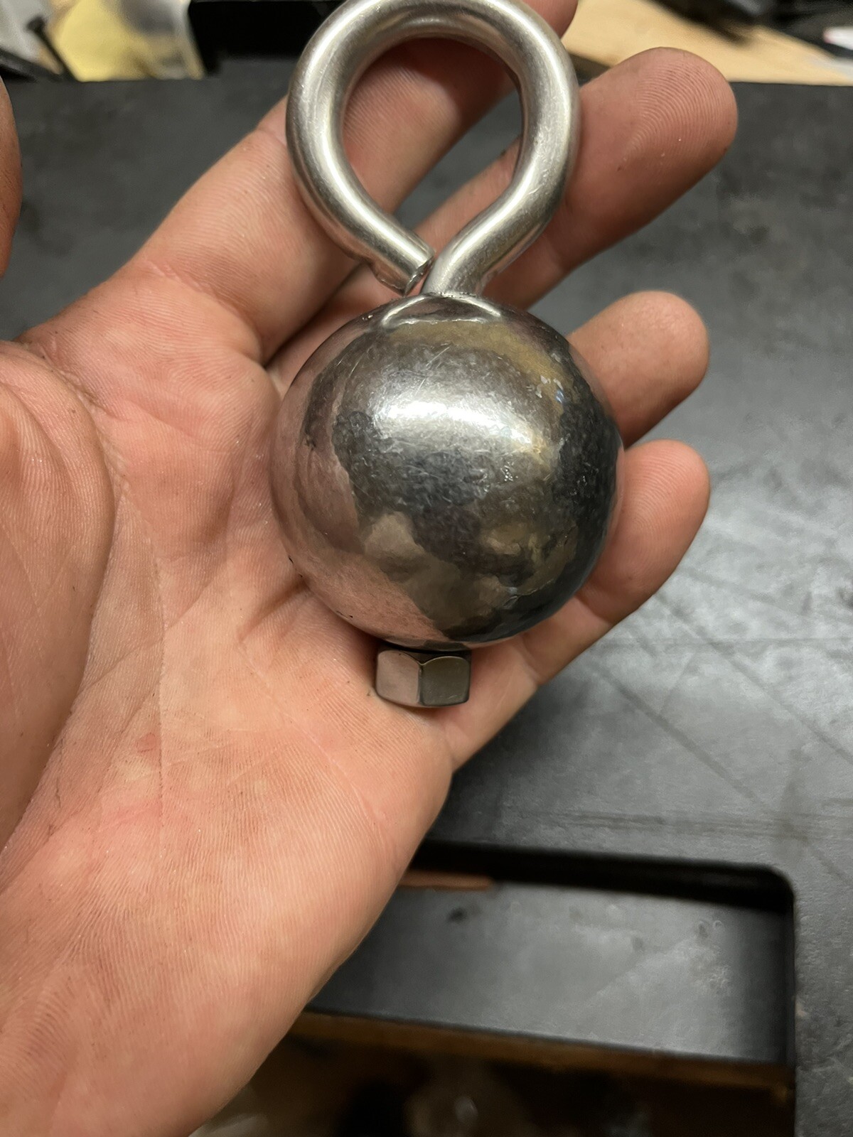 Single head bola for hunting or kobudo