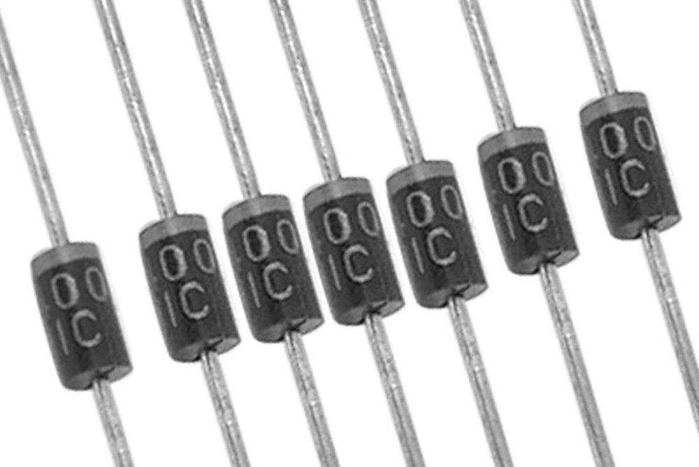 25PCS ON Semiconductor 1N5402 DO-27 Standard Recovery Silicon Rectifier Diode 3A