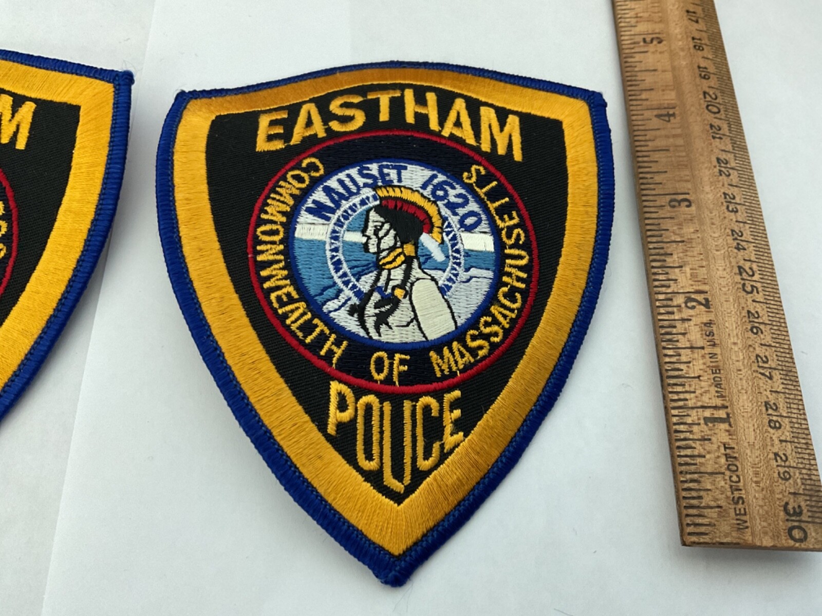 Eastham Police Massachusetts collectable patch set new full size