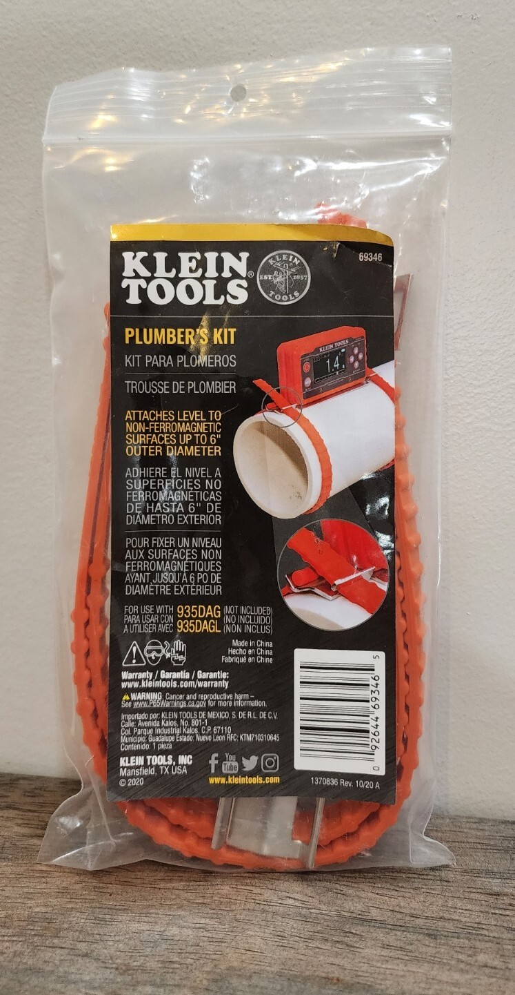 Klein Tools 69346 Plumbers Kit for Cat. No. 935DAGL
