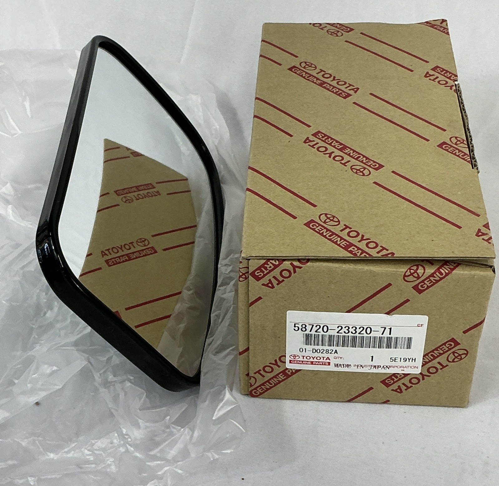New In Box Toyota Forklift Mirror  58720-23320-71 OEM GENUINE TOYOTA PART