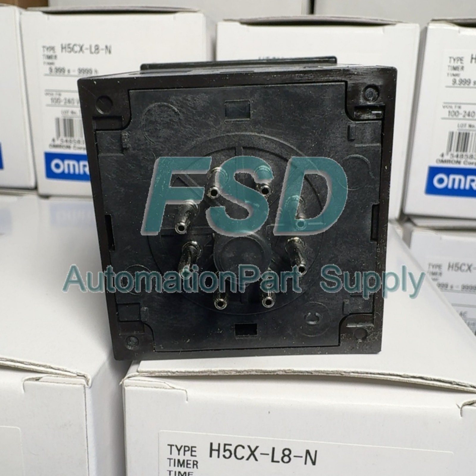 Omron H5CX-L8-N 100-240VAC Digital Counter 1 PCS New Box H5CXL8N 100-240VAC