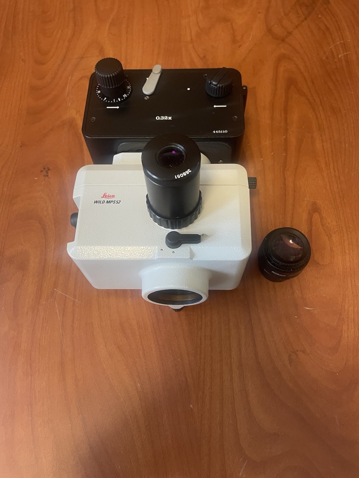 Leica Wild MPS52 445110 Microscope Adapter