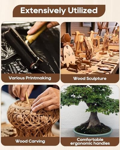 Wood Carving Linocut Tools Set