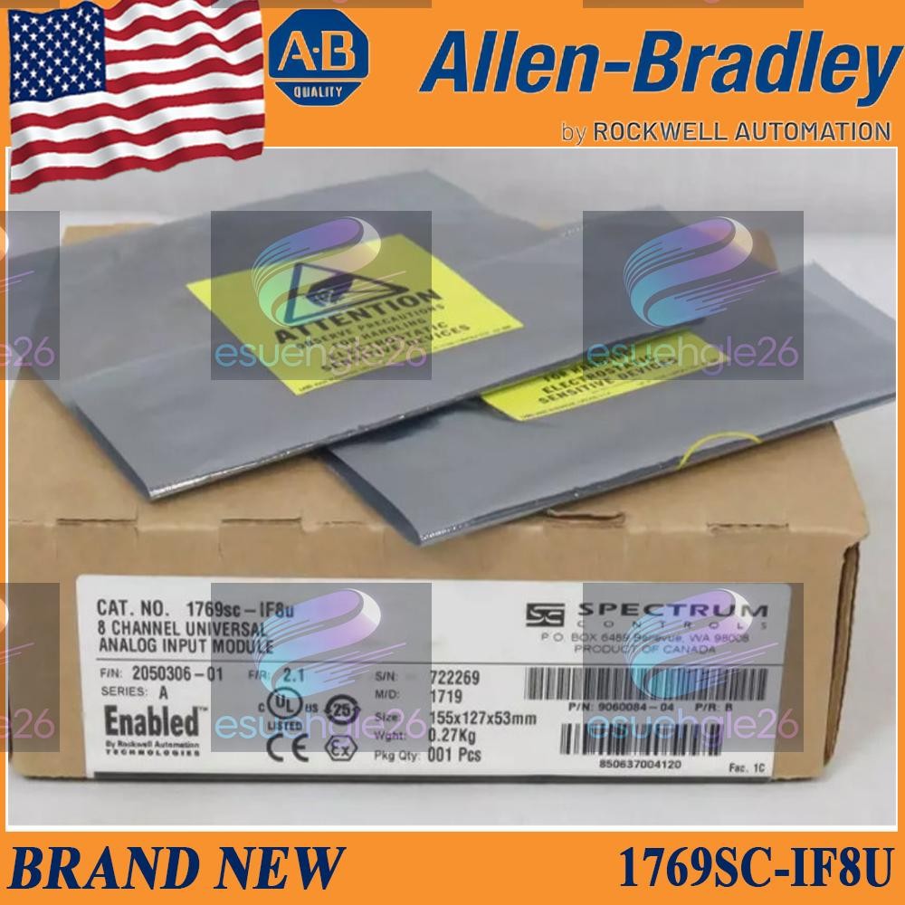 Sealed NEW PLC 1769sc-IF8U Spectrum Controls 8 Ch Universal Analog Input
