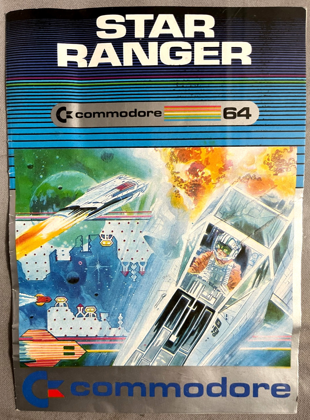 Star Ranger Cartridge Commodore 64 Commodore Business Machines published 1983