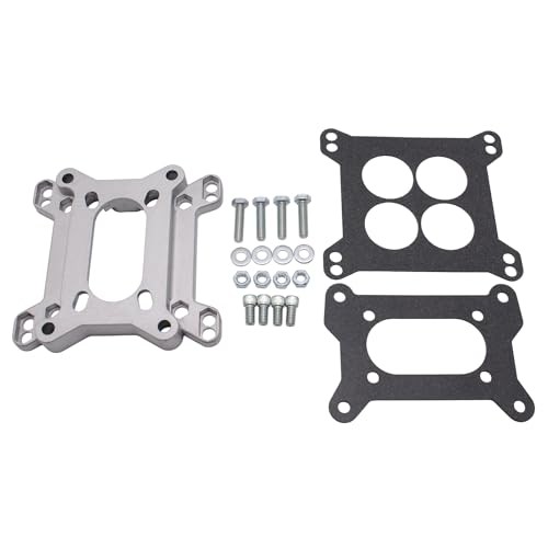 Universal Aluminum 1933 Carburetor Adapter Kit 4-Barrel to 4-Bolt 2-Barrel For