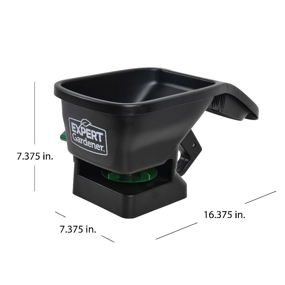 6 lb Capacity Handheld Broadcast Spreader Lawn Seed Fertilizer Garden Tool