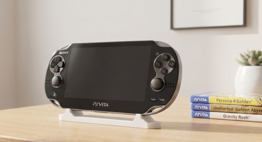 PS Vita PSP Minimalist Handheld Collection Display Stand Playstation Low Profile