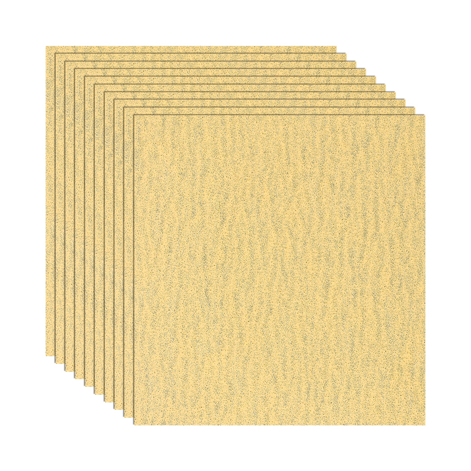 10 Pack 4.2" x 4.5" Sandpaper, 80 Grit Sand Papers for Wood Furniture Floor