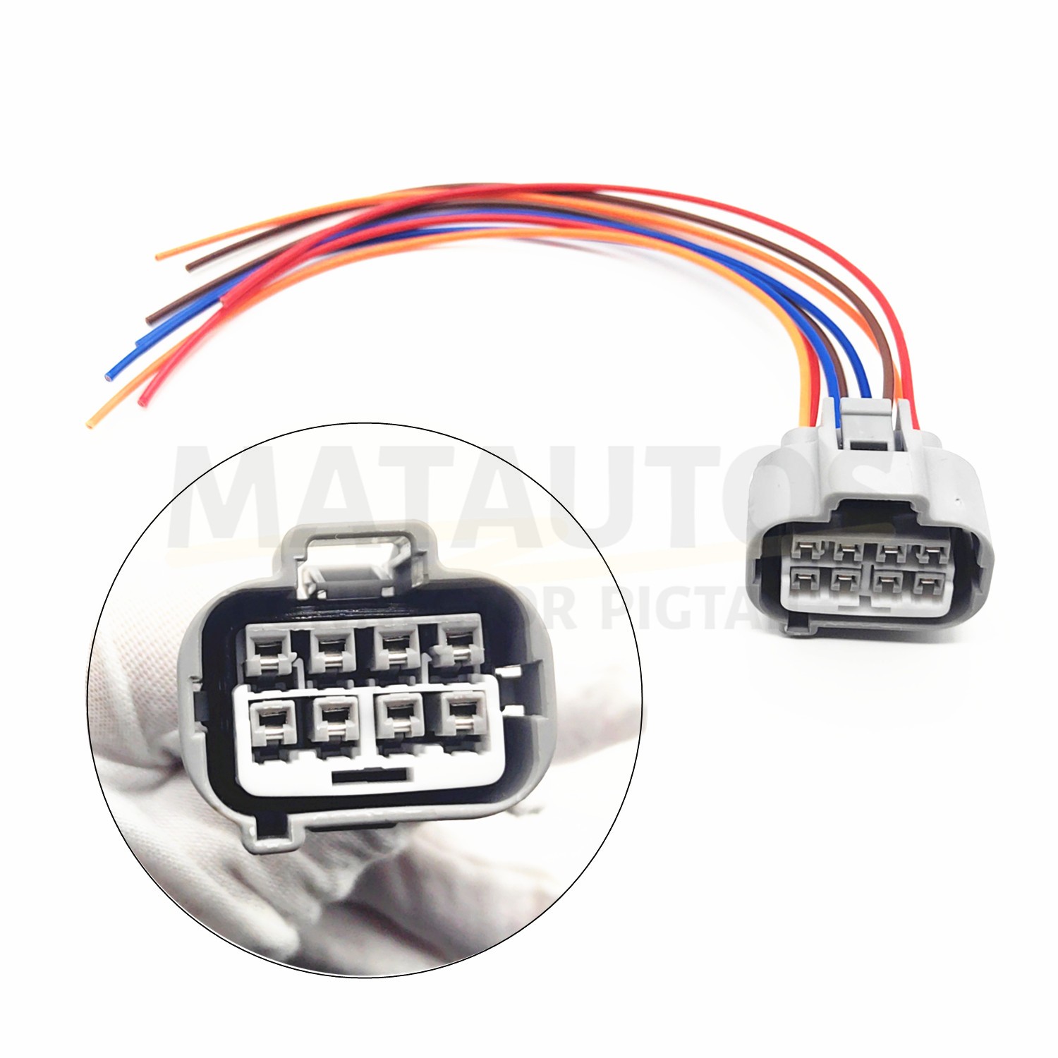 8 Wire Headlight Headlamp Connector Repair For Lexus IS300 IS350 2014-2021