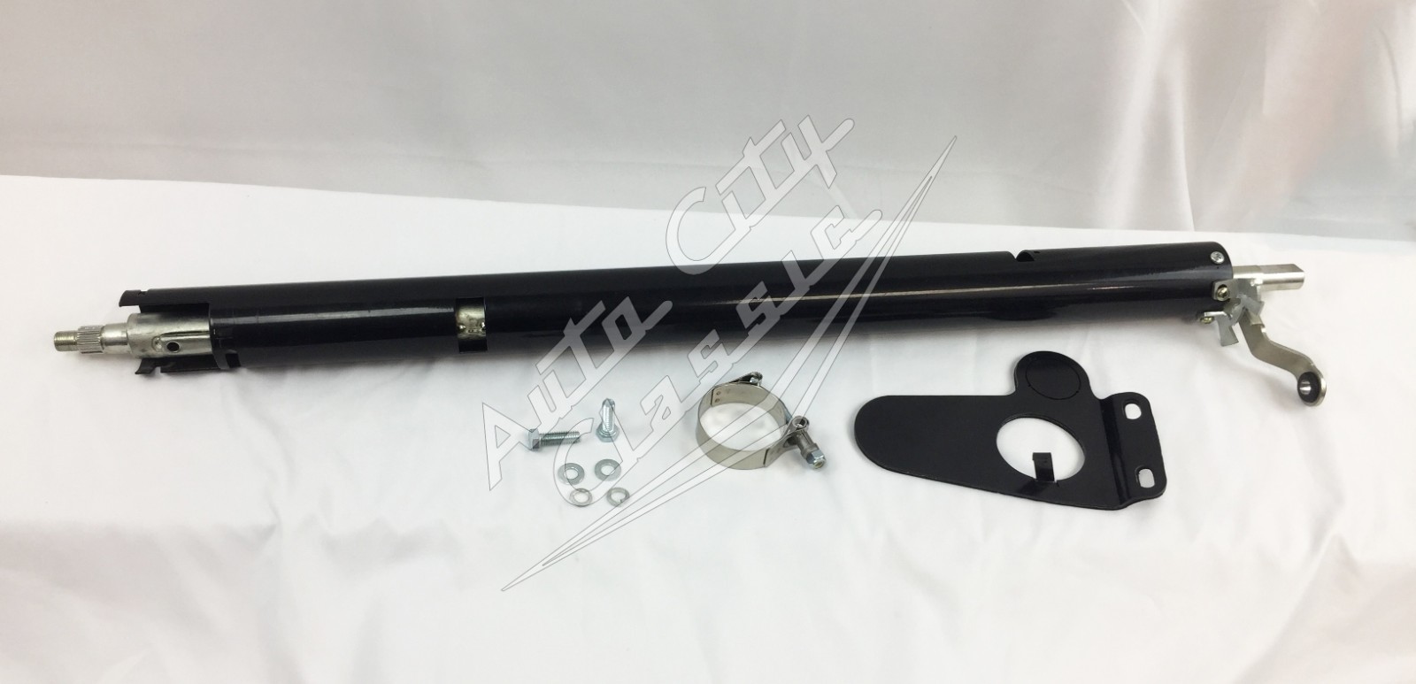 1955 1956 Chevrolet power steering kit side mount add shortened column jacket