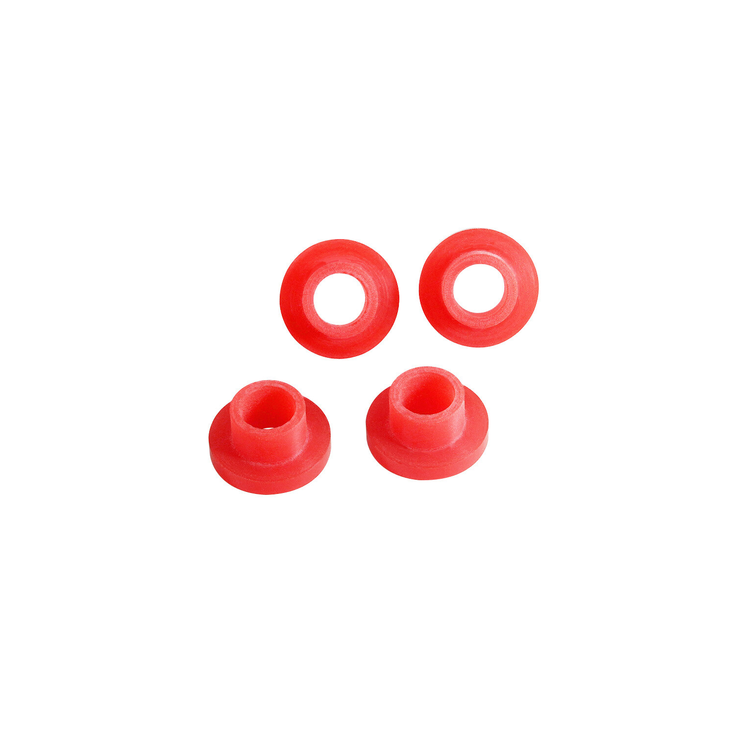 Orange Red Handlebar Riser Bushings for Harley 1998-24 Touring Road Street Glide