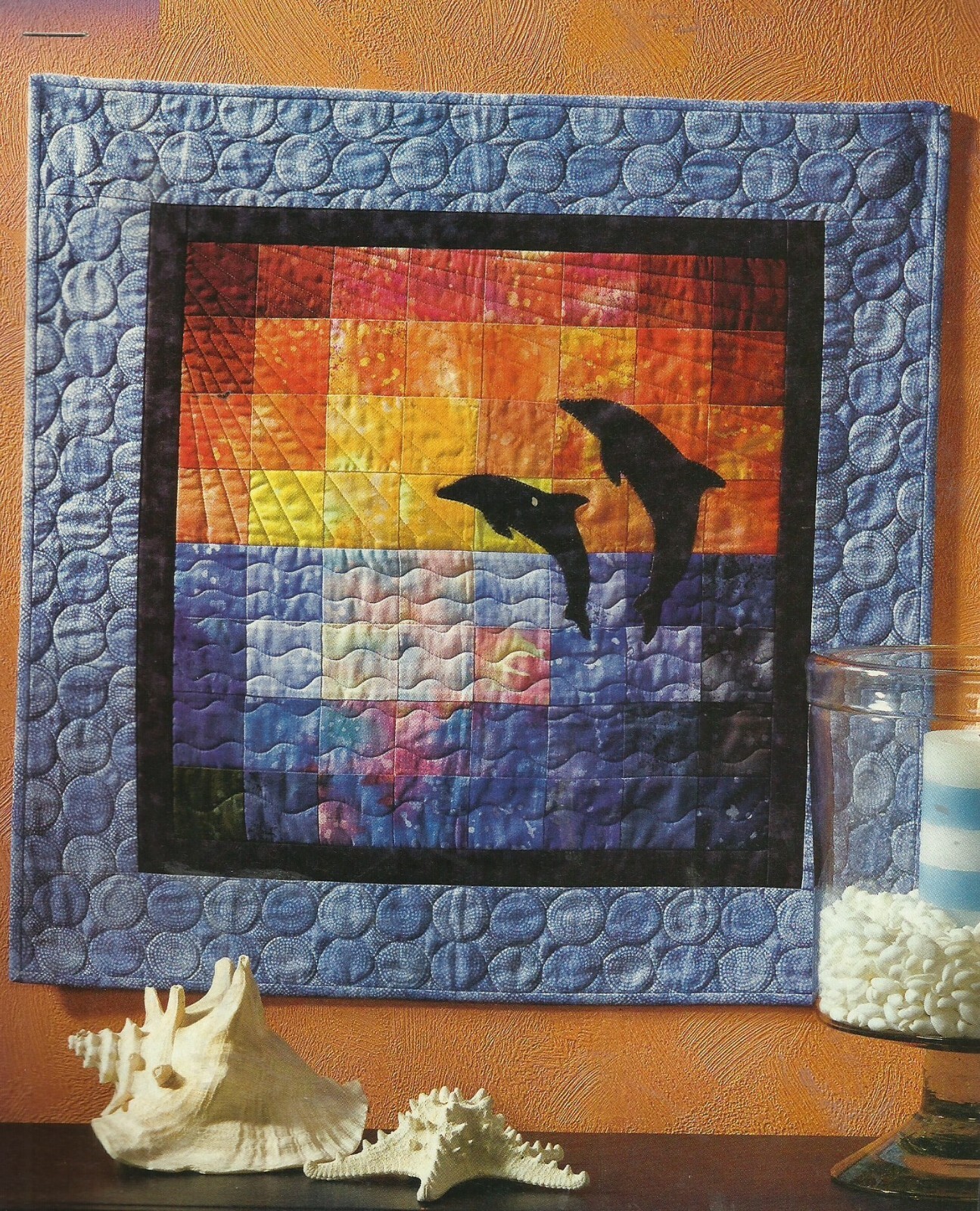 C0222  SUNSET FROLIC QUILT PATTERN/INSTRUCTIONS