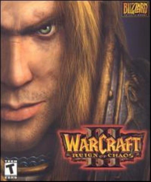 WarCraft III 3 Reign of Chaos PC MAC CD conquer human orc undead strategy game!