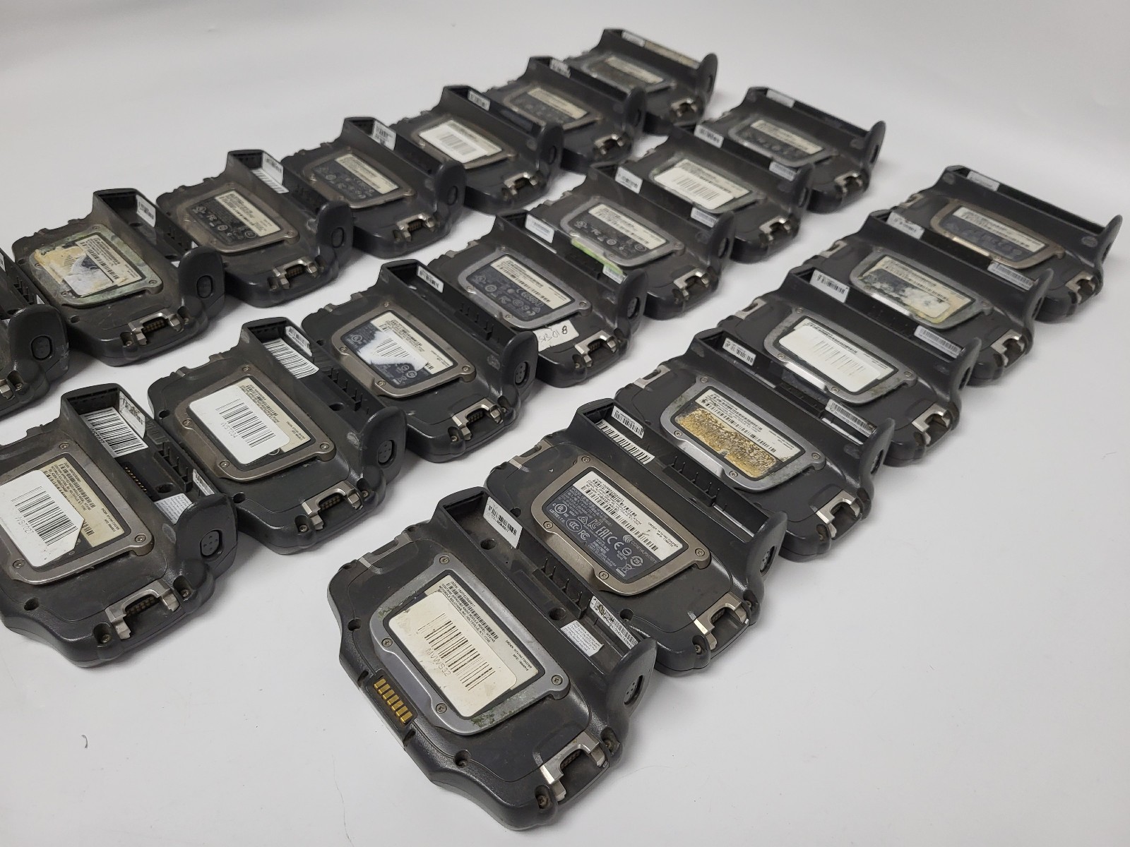 Lot of 20 Motorola WT41N0 Wrist Computers Parts (No Batteries, Untested)