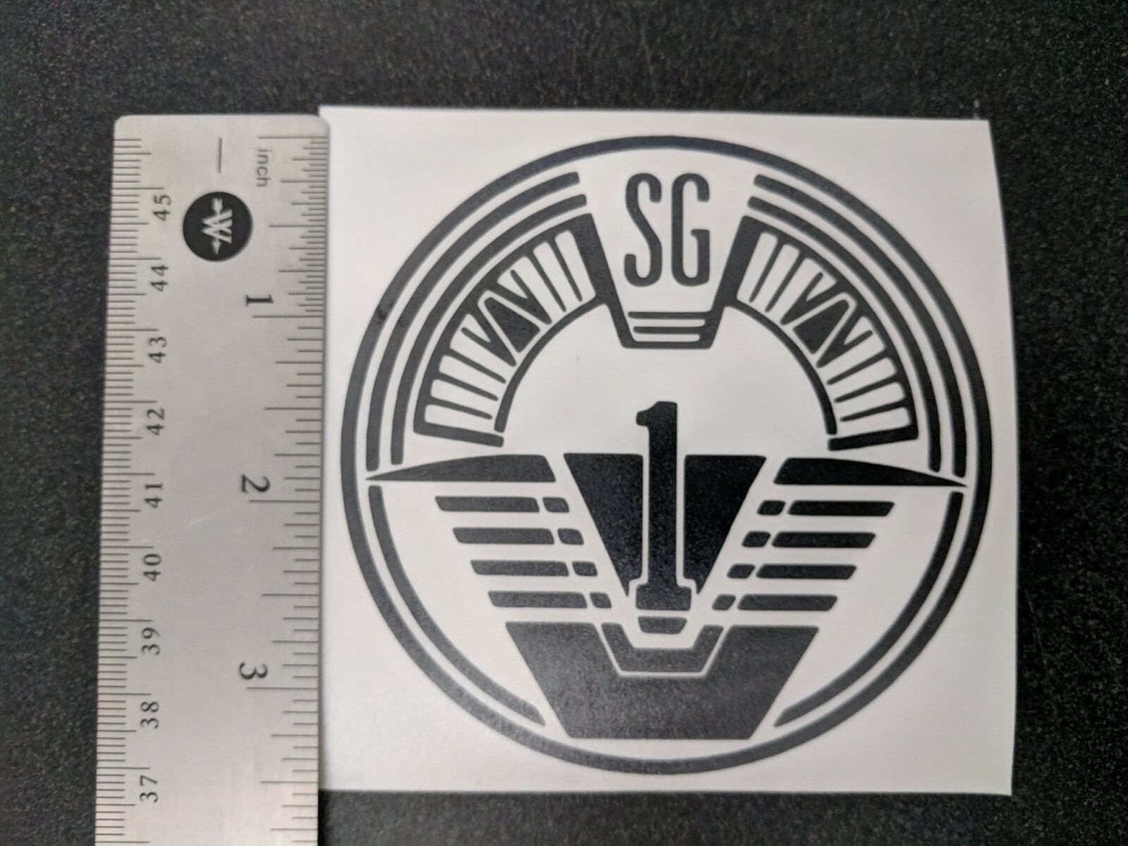 Stargate inspired Decal 4 pack: SG1, Gate, There is no place like home
