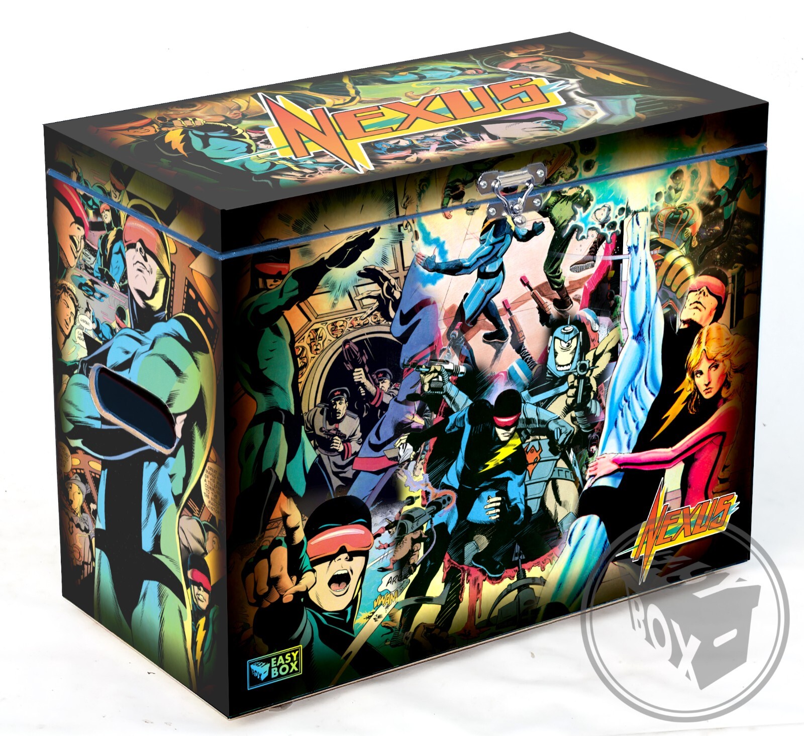 Nexus  - Large Comic Book Hard Storage Box Chest MDF