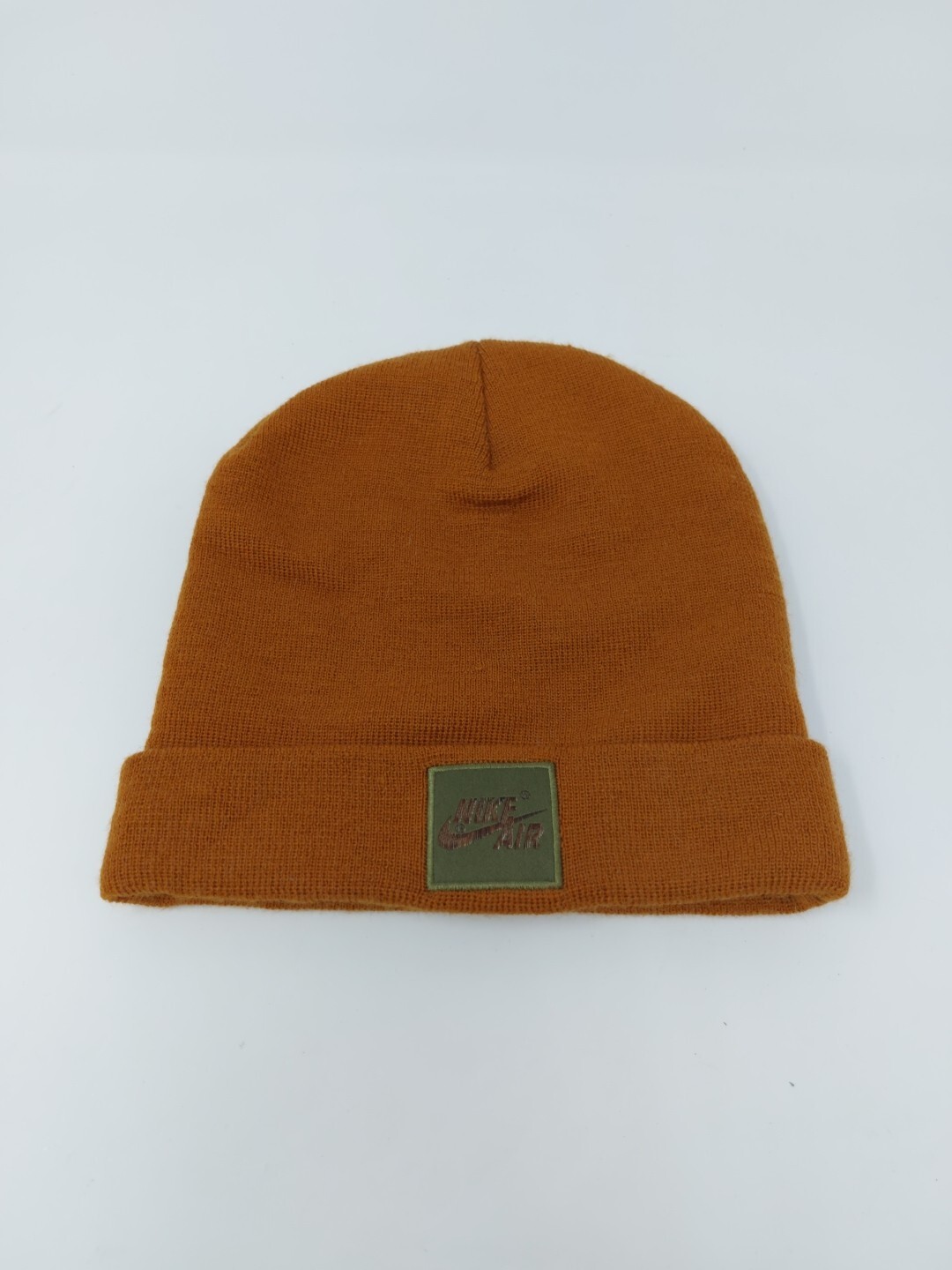 Nike Air Patch Logo Beanie Burnt Sienna Hat Cap