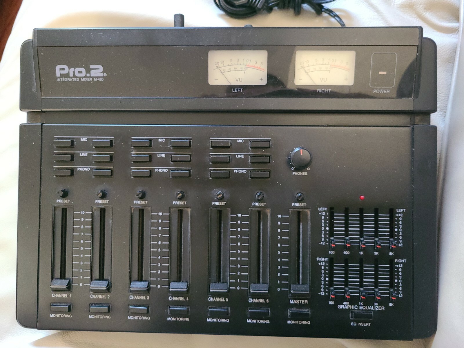 Pro.2 Integrated Stereo  Mixer  M480  (used)