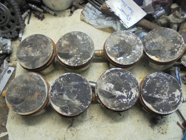 Pistons BBC 4.500" 1.65 ch SRP PN 139482 NHRA IHRA Truck IMCA WISSOTA MUD K&N #2