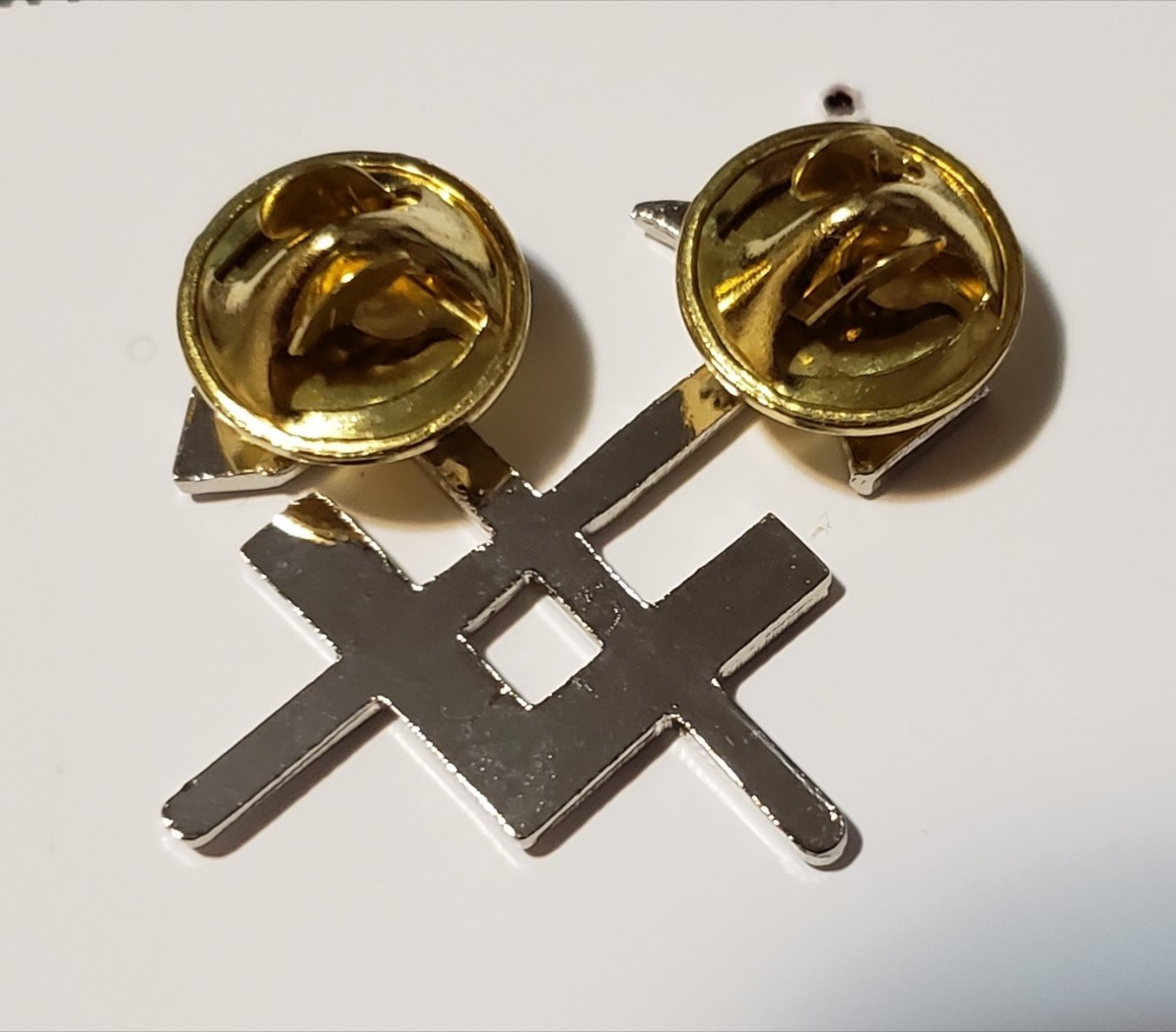 US Navy Hull Technician Rate Hat Pin - Anodized