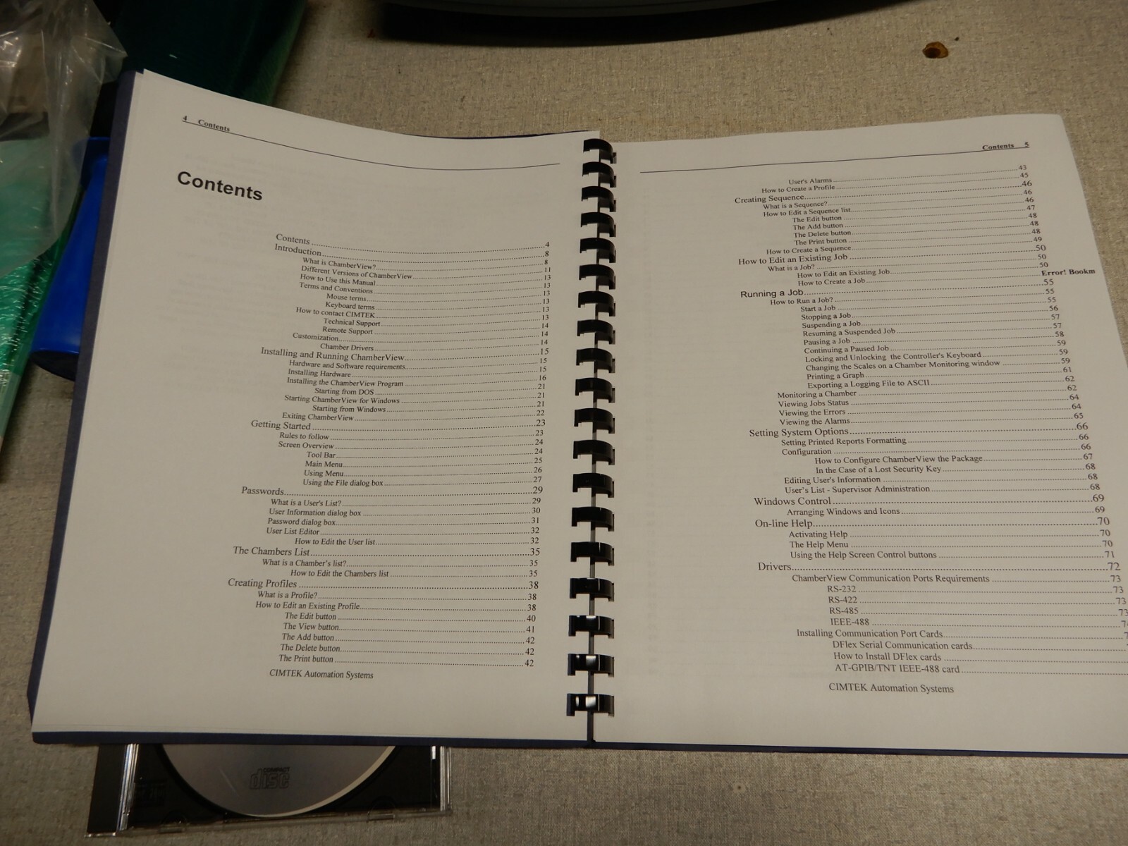 ChamberView for Windows Version 3 with Documentation 08/01/04