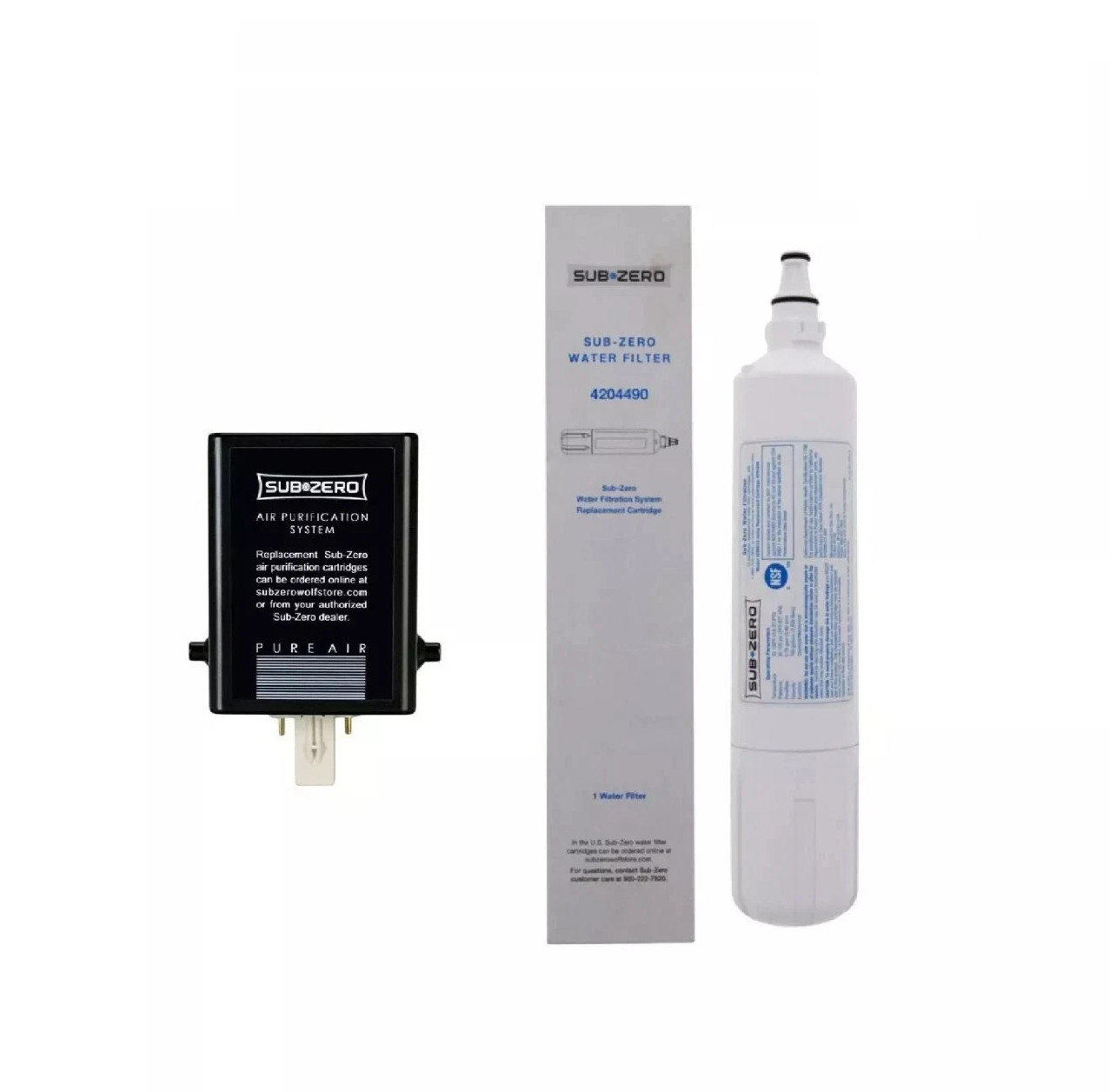 Sub-Zero Refrigerator Replacement Water & Air Filter Combo – 4204490 & 7007067