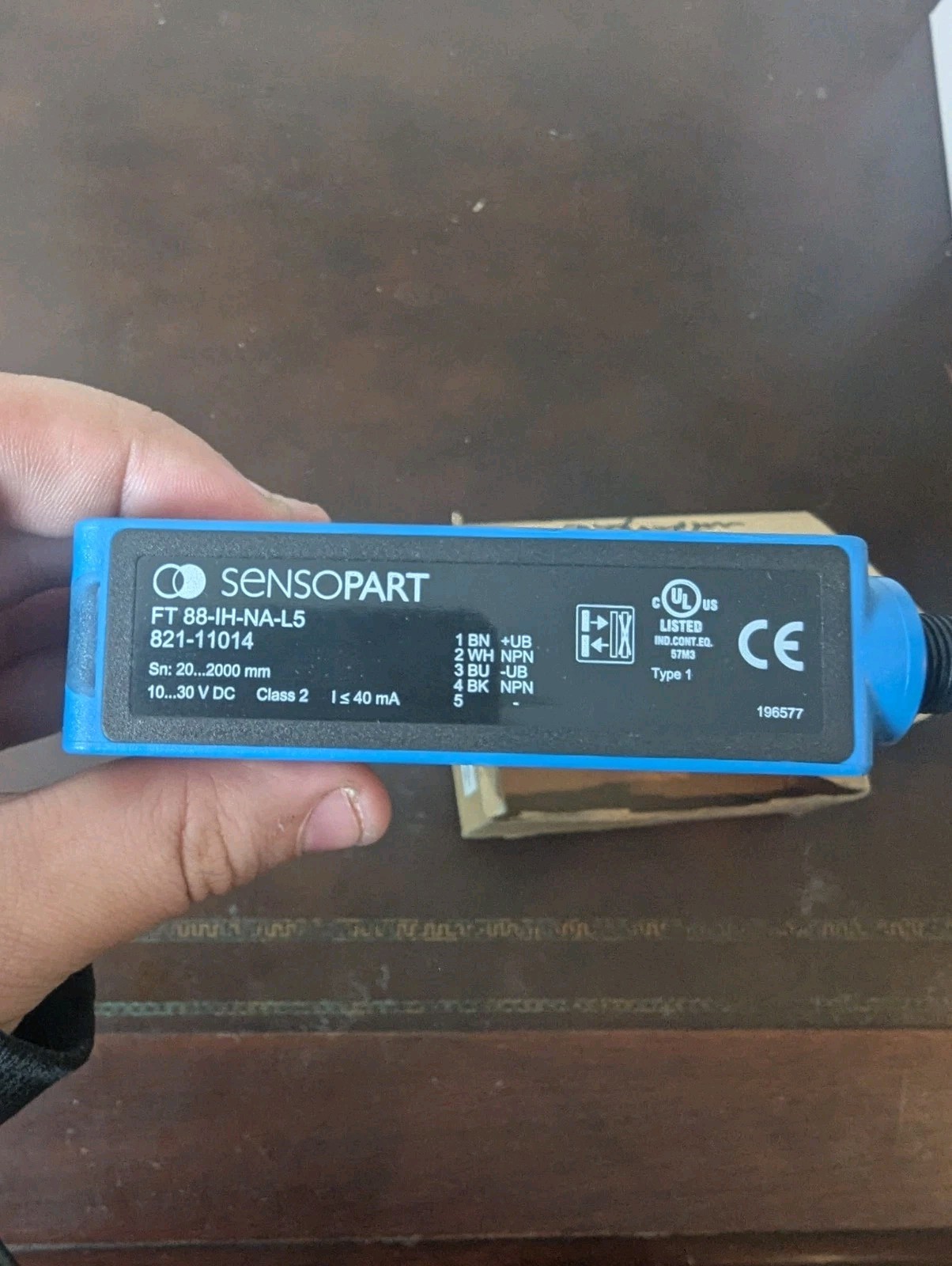 SENSOPART FT 88-IH-NA-L5 / FT88IHNAL5 (BRAND NEW OPEN BOX)