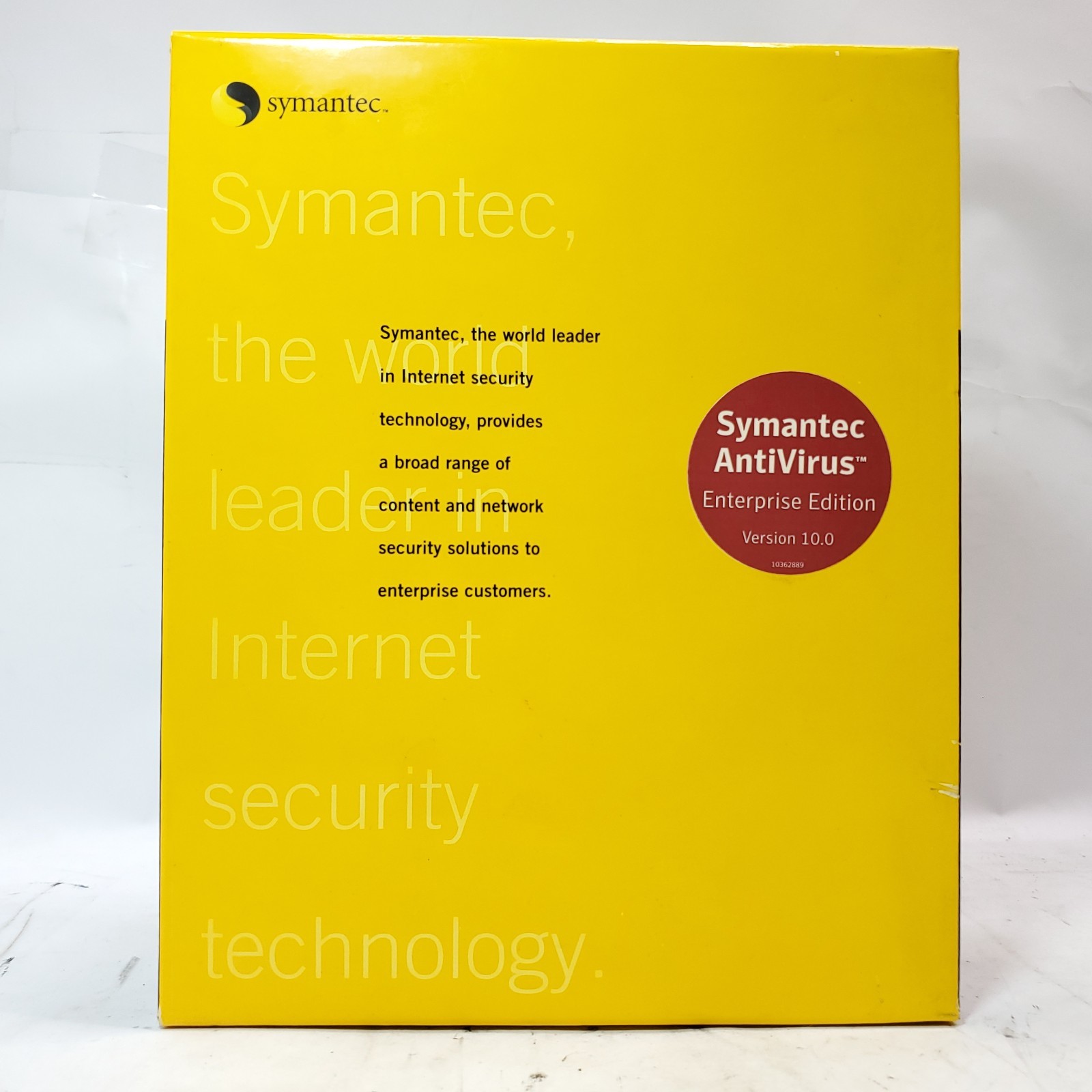 Symantec AntiVirus Enterprise Edition 10.0 Corporate Edition Box Sealed New