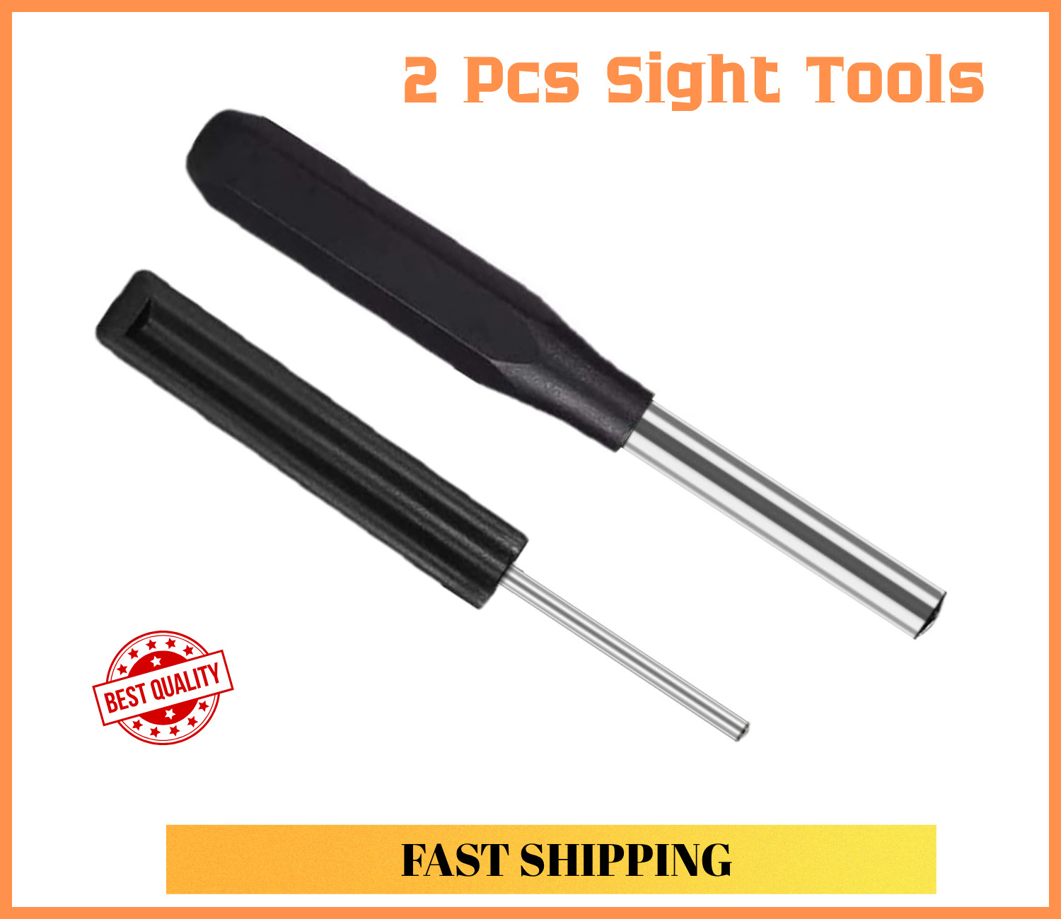 Front Sight Tool for Glock Tool Kit, Disassembly Tool Pin Punch Tool Compatible