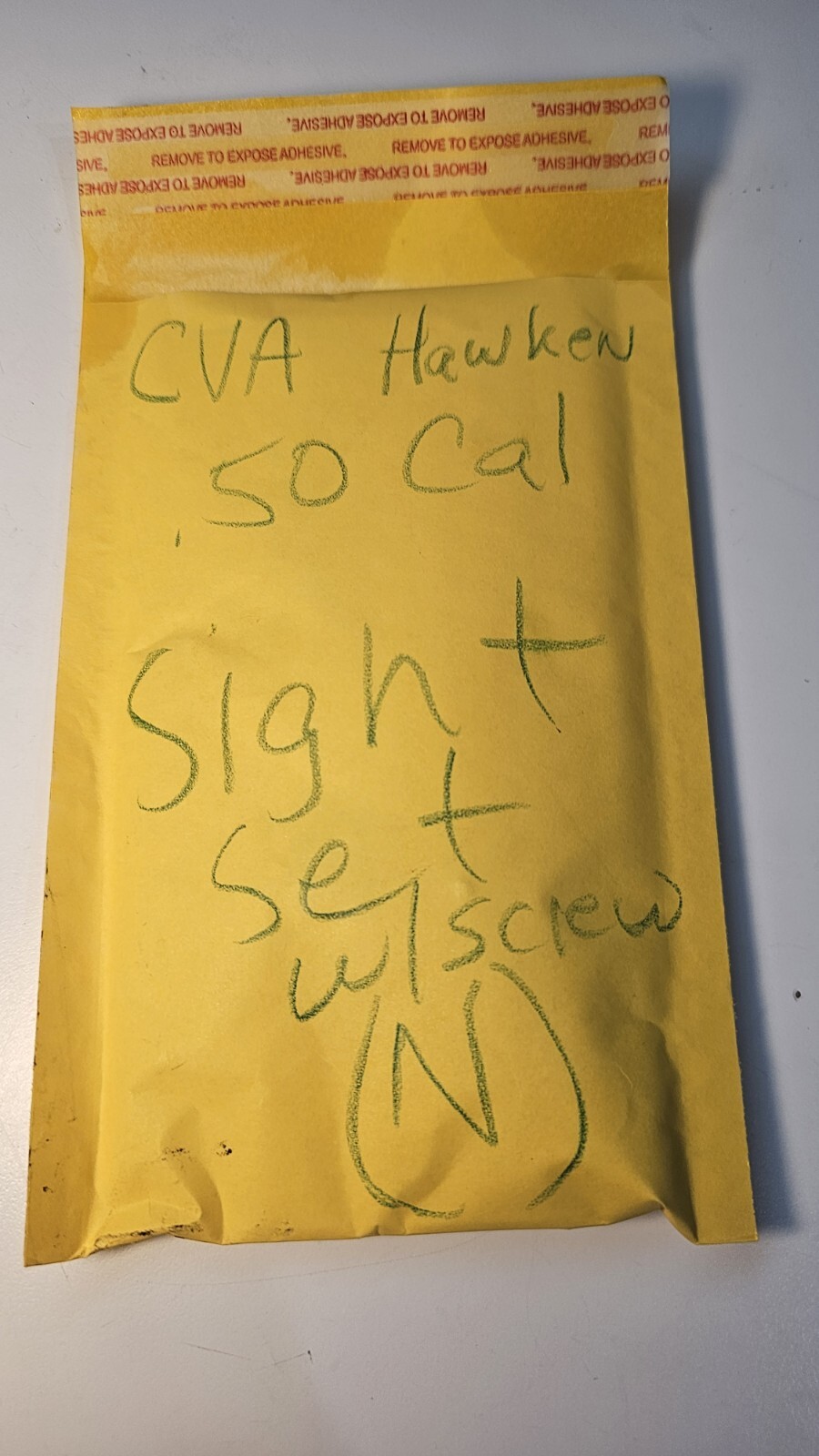 CVA Hawken Sidelock Muzzleloader Rifle Sight Set With Screw (N)
