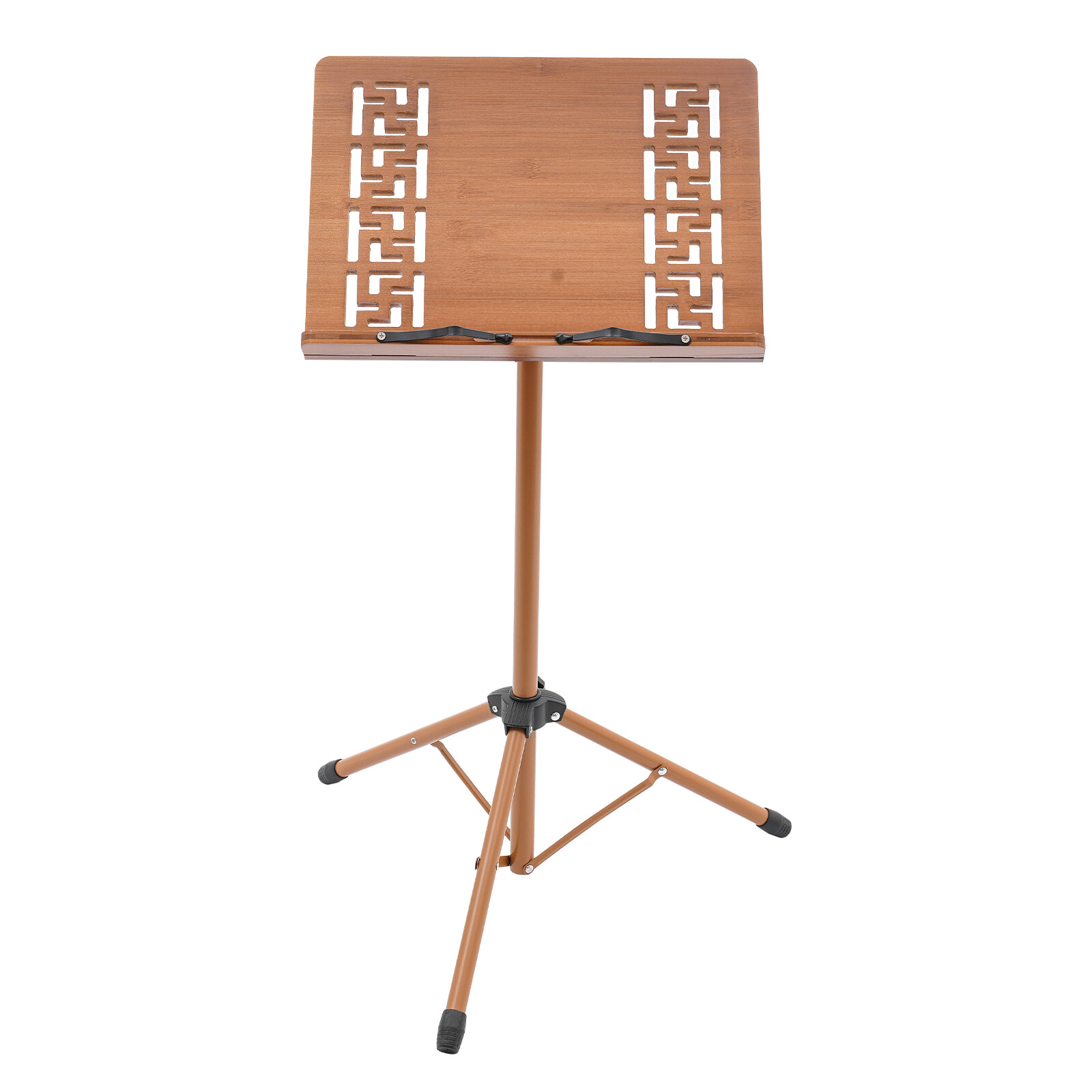 Music Stand Foldable Tripod Base Portable Sheet Music Stand Adjustable Height