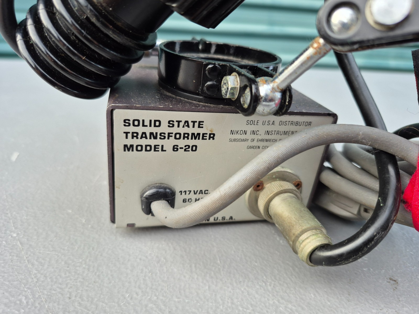 Nikon Solid State Transformer Model 6-20 w/ Lamp Tested