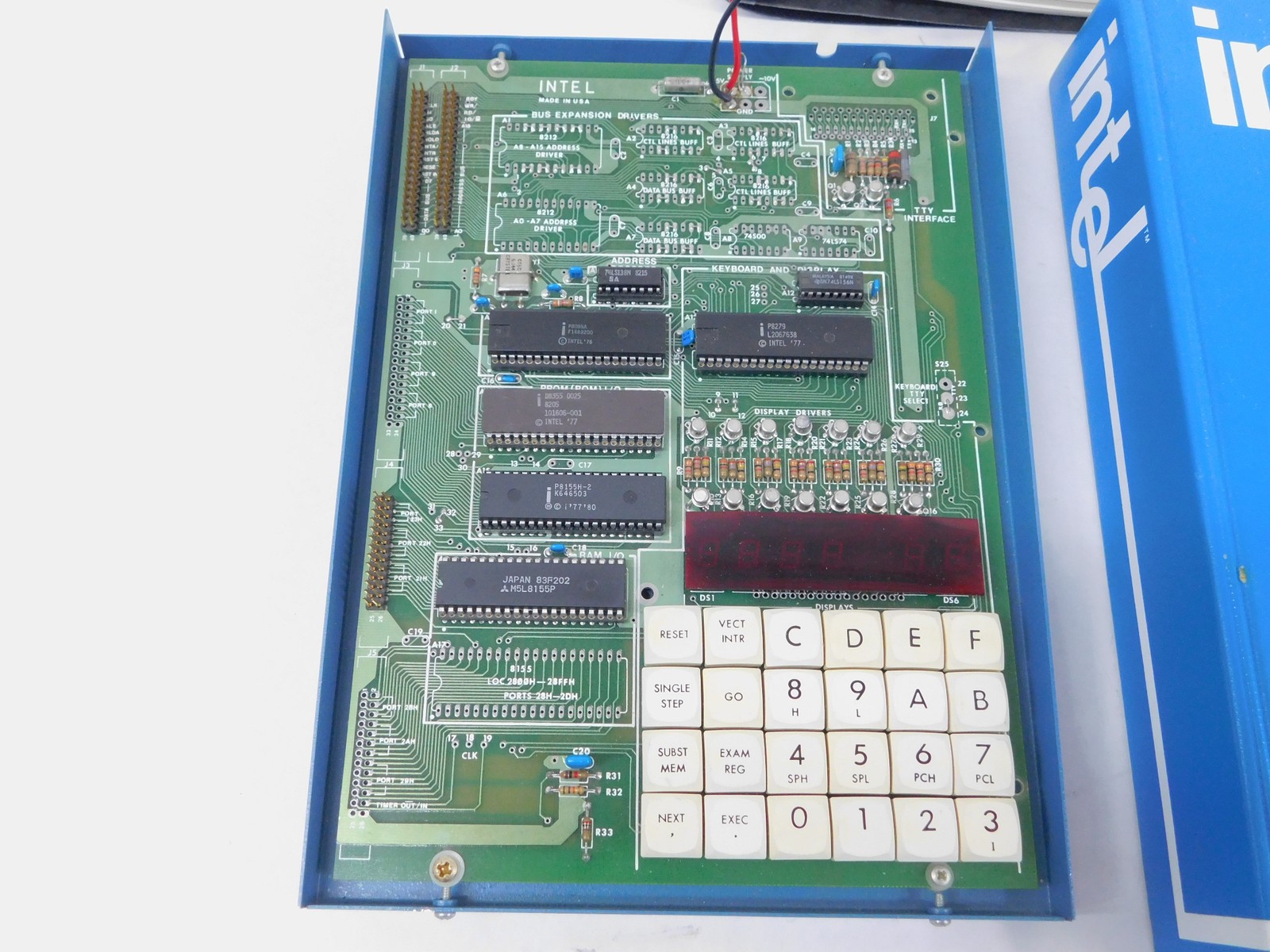 Intel SDK-85 Vintage Computer System Design Kit w/ Manuals (working)