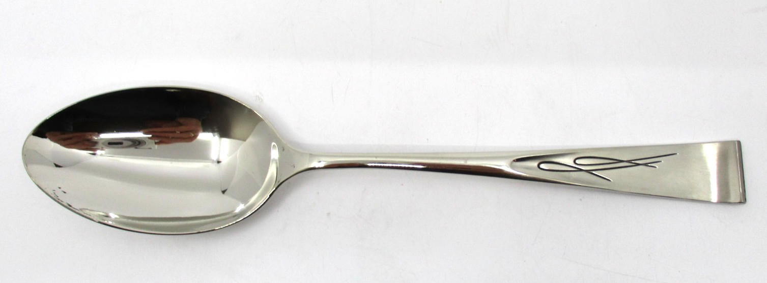 GORHAM STAINLESS SWALLOW TEASPOON - 6"  - 6Q